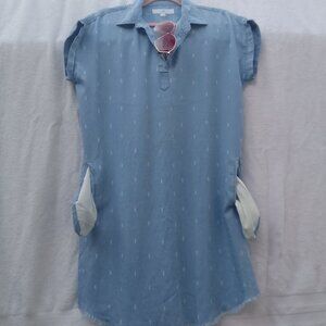 Bundle trendy sunglasses&Thread&Supply dressy long pullover short dress